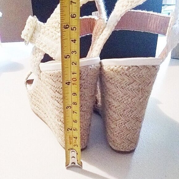 NWOT Madden Girl Vanessa Wedge Espadrilles Platform Summer Sandals S9.5 - Picture 11 of 12